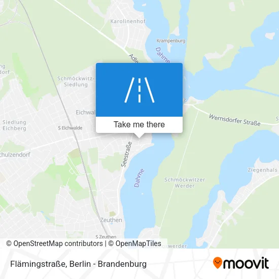 Карта Flämingstraße