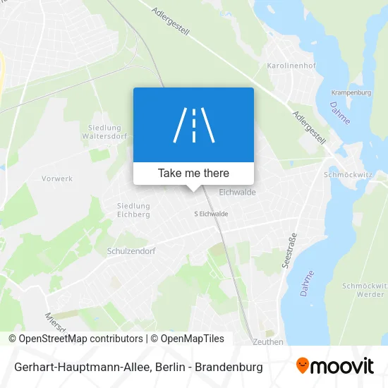 Карта Gerhart-Hauptmann-Allee