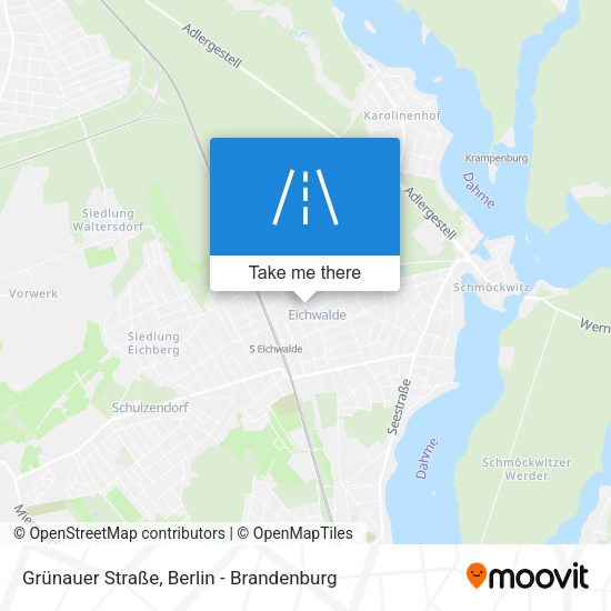 Grünauer Straße map