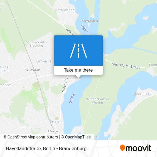 Havellandstraße map