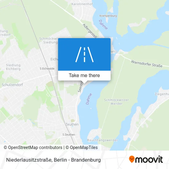 Карта Niederlausitzstraße