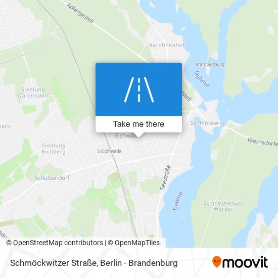 Schmöckwitzer Straße map