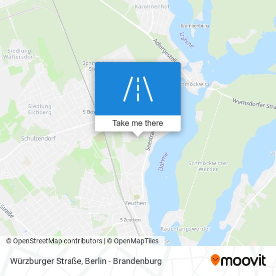 Карта Würzburger Straße