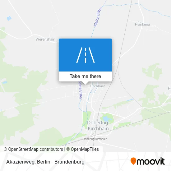 Карта Akazienweg