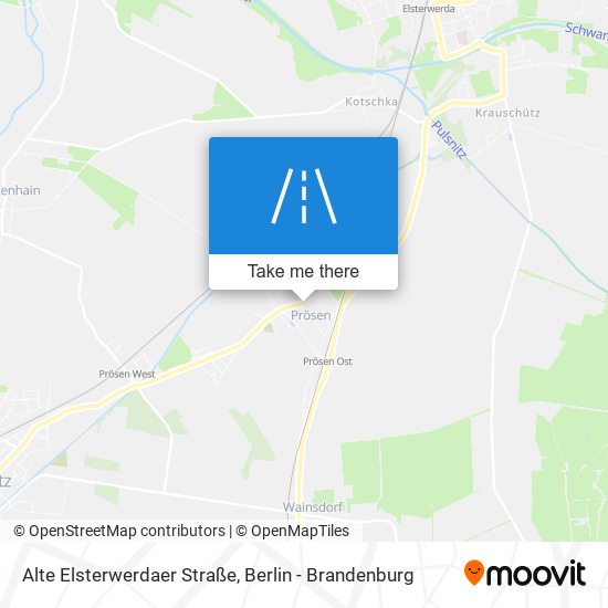 Alte Elsterwerdaer Straße map