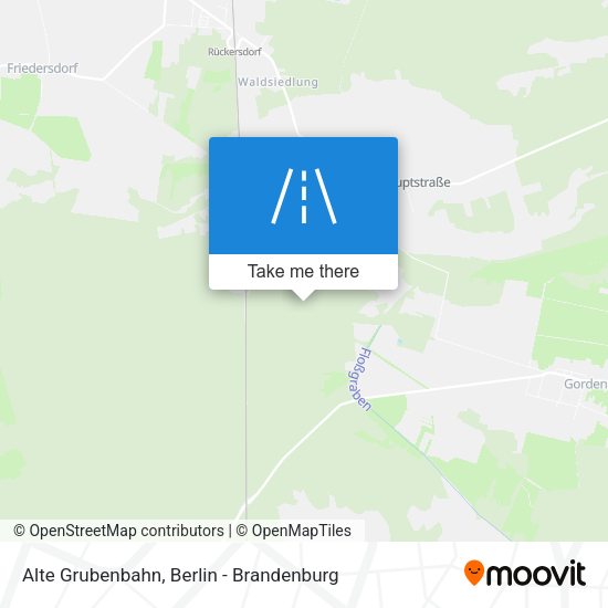 Alte Grubenbahn map