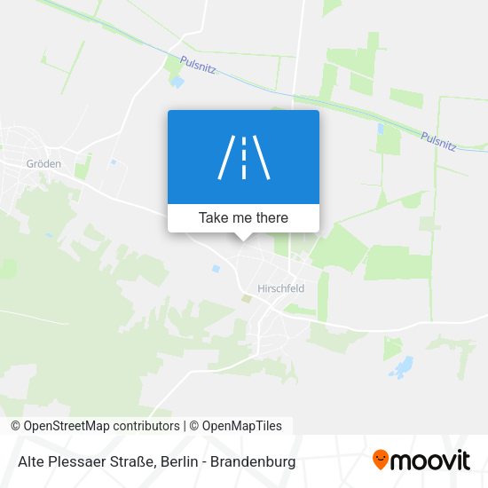 Alte Plessaer Straße map