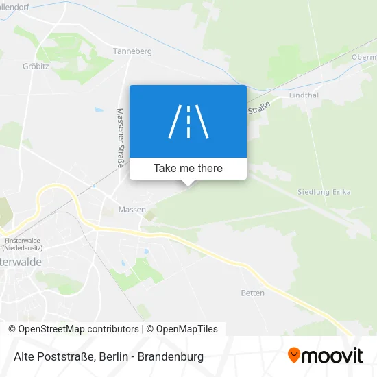 Карта Alte Poststraße
