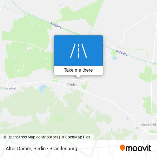 Alter Damm map