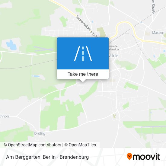 Am Berggarten map