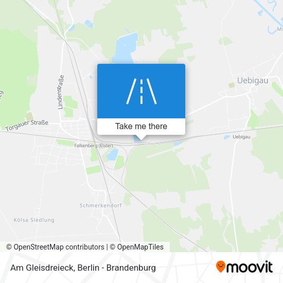 Am Gleisdreieck map