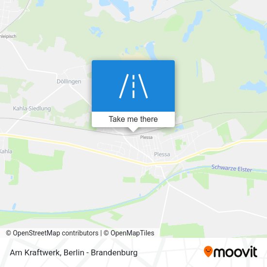Am Kraftwerk map