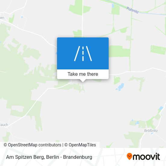 Am Spitzen Berg map