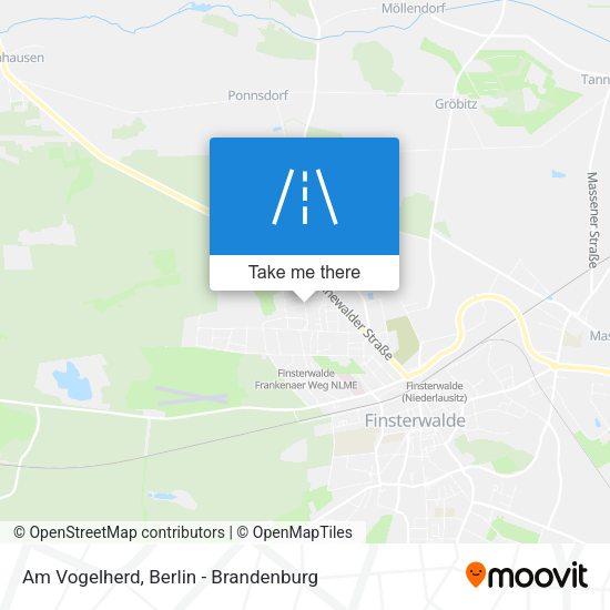 Am Vogelherd map