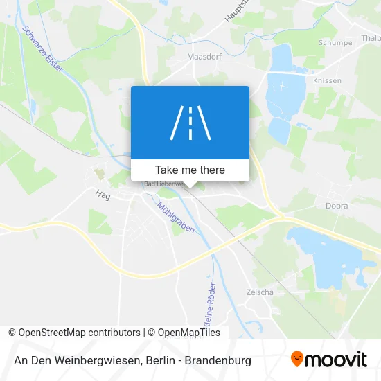 An Den Weinbergwiesen map
