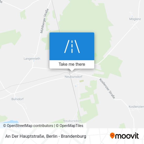 An Der Hauptstraße map