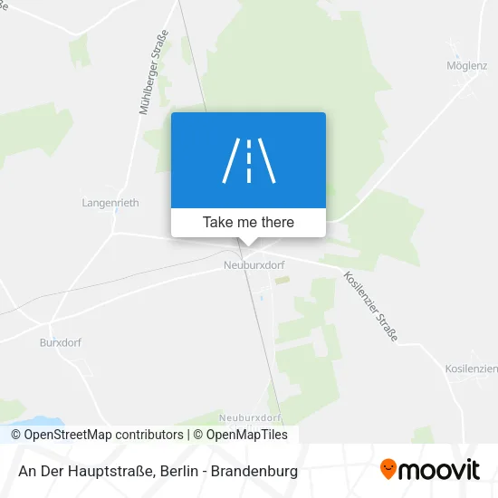 An Der Hauptstraße map