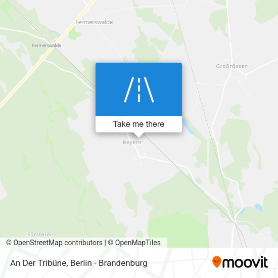 An Der Tribüne map