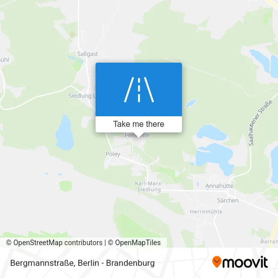 Карта Bergmannstraße