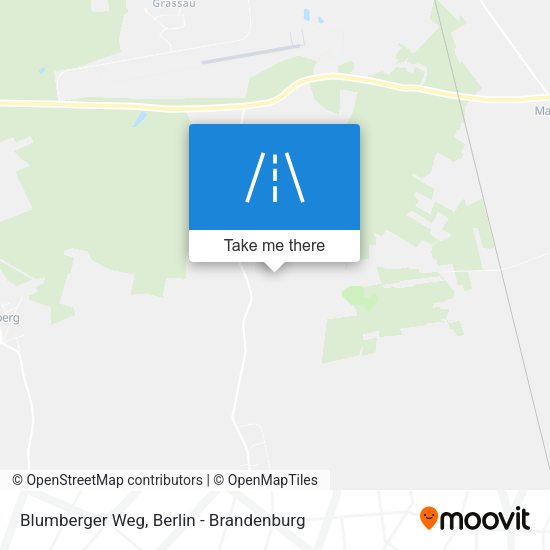 Blumberger Weg map