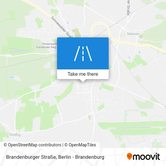 Карта Brandenburger Straße