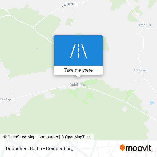 Dübrichen map