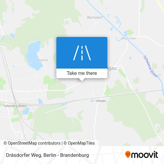 Dräsdorfer Weg map