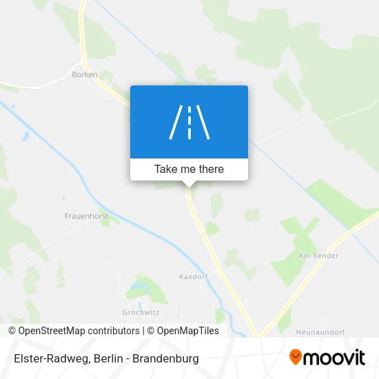 Карта Elster-Radweg