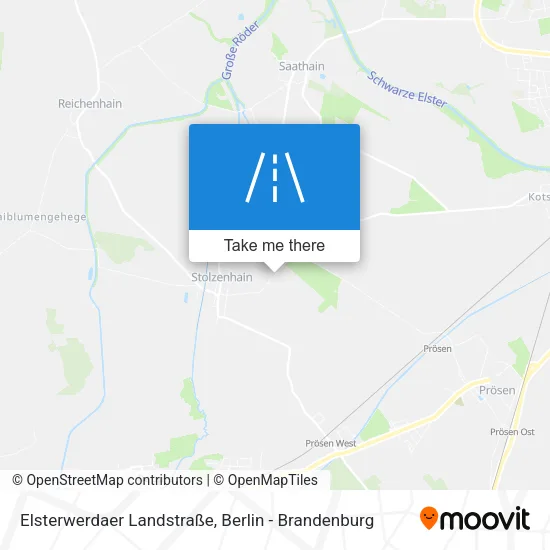 Карта Elsterwerdaer Landstraße
