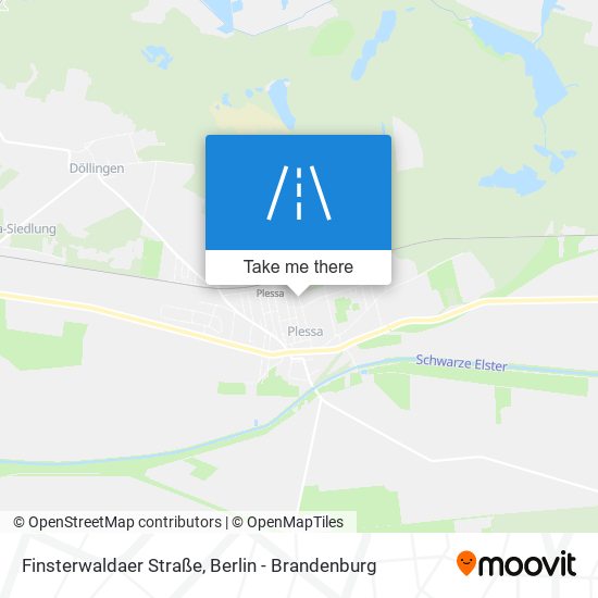 Finsterwaldaer Straße map