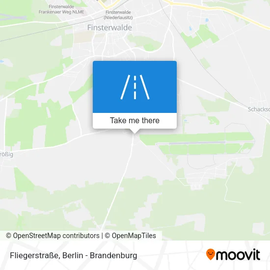 Карта Fliegerstraße