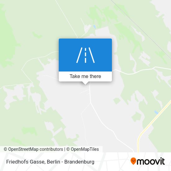 Friedhofs Gasse map