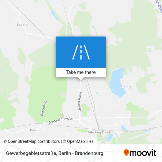 Gewerbegebietsstraße map