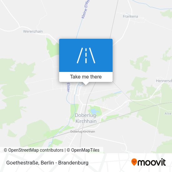 Goethestraße map