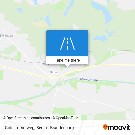 Goldammerweg map