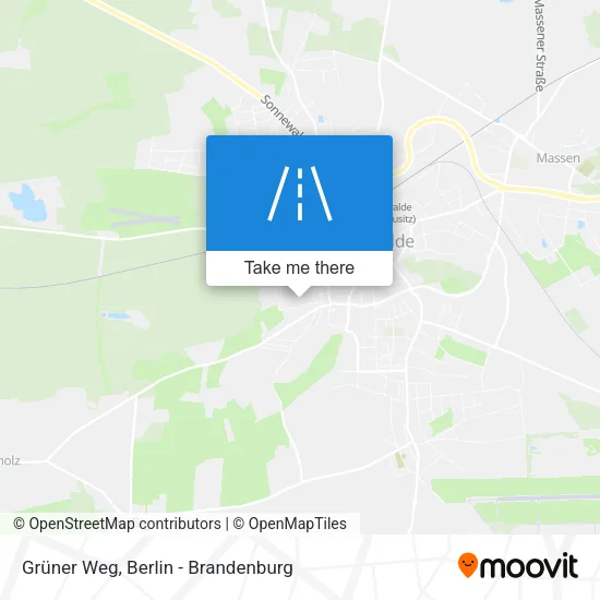 Карта Grüner Weg