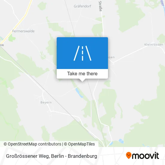 Карта Großrössener Weg