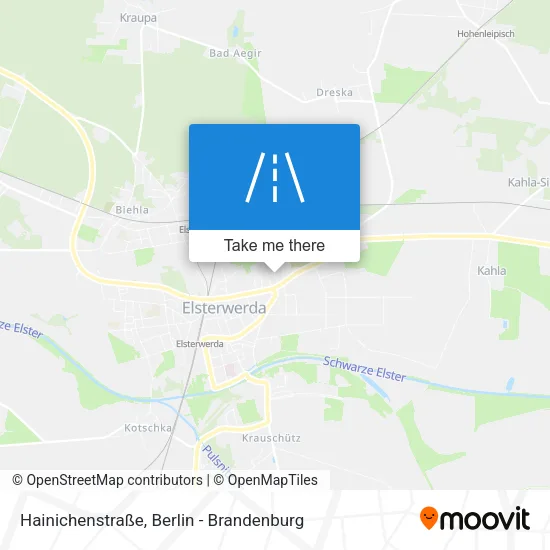 Карта Hainichenstraße