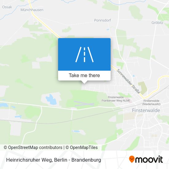 Heinrichsruher Weg map