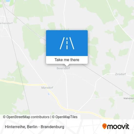 Карта Hinterreihe