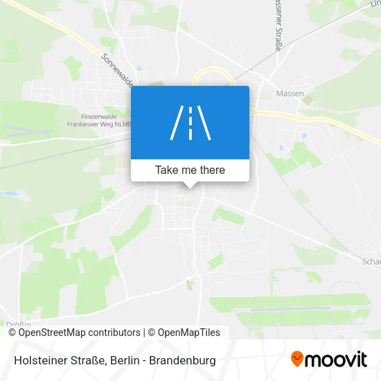 Карта Holsteiner Straße