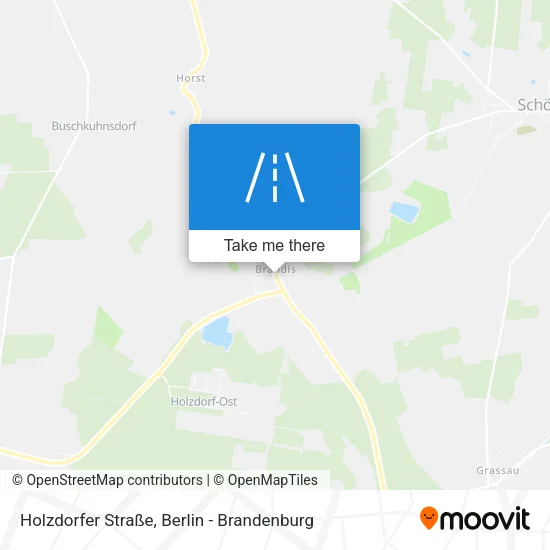Карта Holzdorfer Straße
