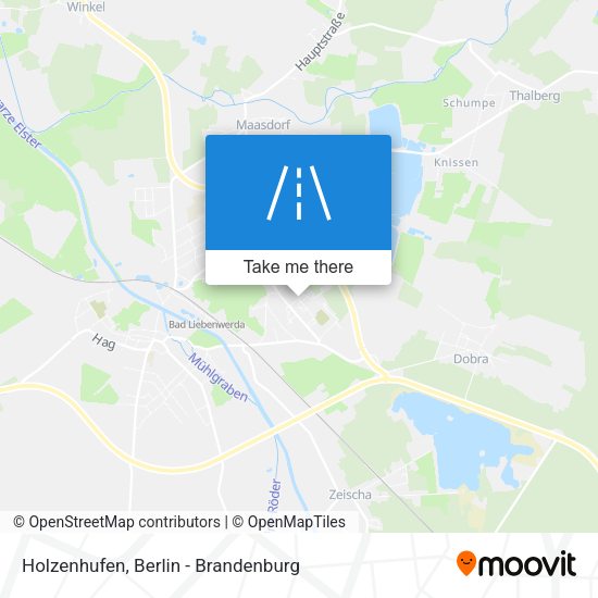 Holzenhufen map