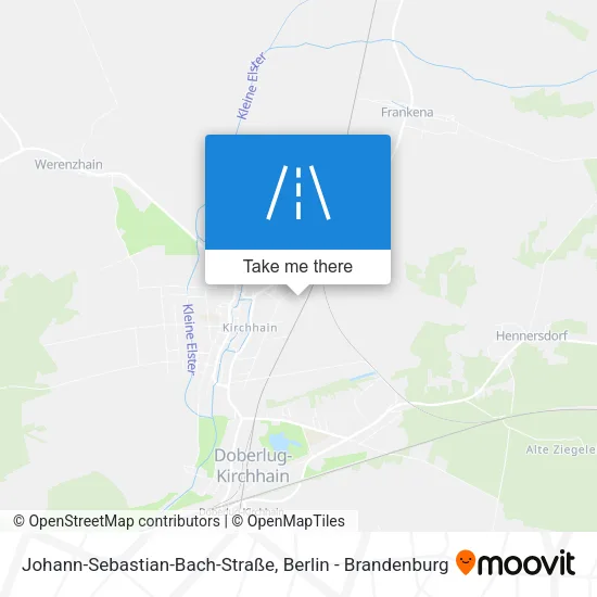 Карта Johann-Sebastian-Bach-Straße