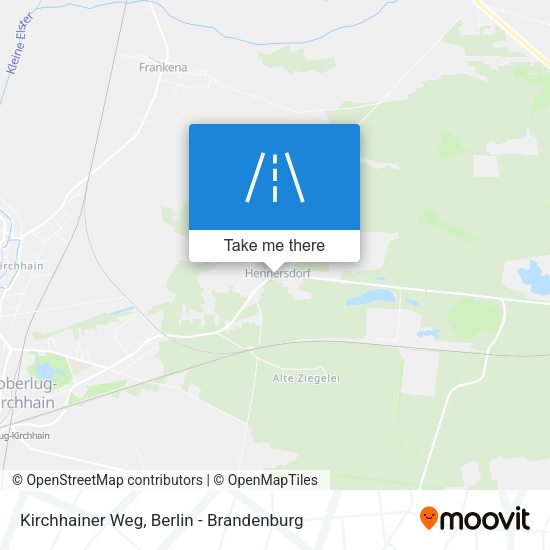 Kirchhainer Weg map