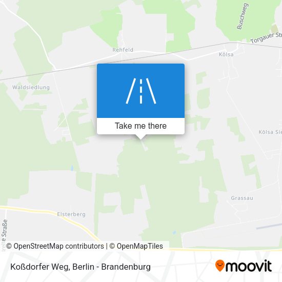 Koßdorfer Weg map