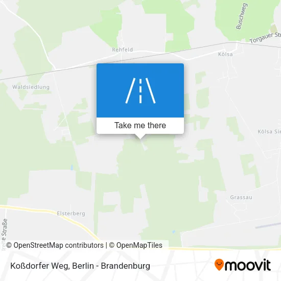 Koßdorfer Weg map