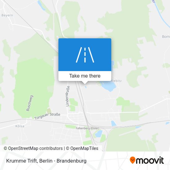 Krumme Trift map