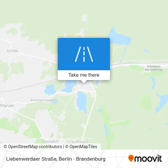 Карта Liebenwerdaer Straße