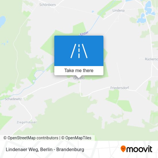 Lindenaer Weg map